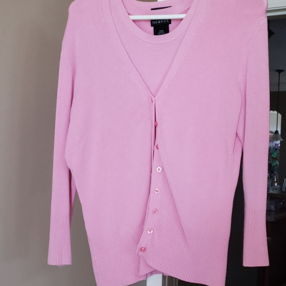 Pink sweater